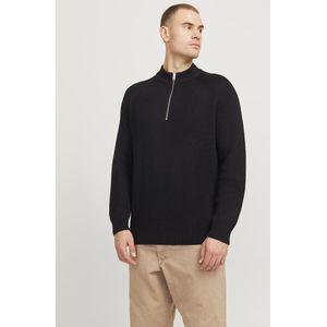 Jack&jones - Jjpannel Knit Half Zip Aw24 Pls - Heren - Gebreide Truien