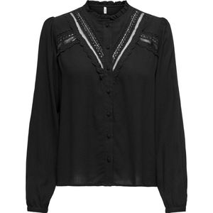 ONLY - Blouse - Zwart - Viscose