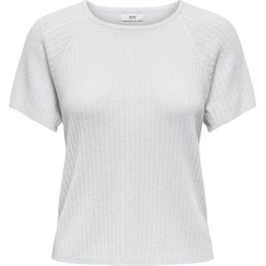 JdY Jdybodilla S/S Glitter Pullover KNT Noos, cloud dancer, L