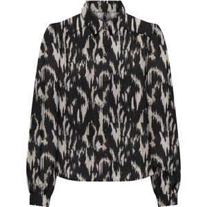 Only Blouse Onlnova Life Elite Emma Shirt A 15331893 Black/590 Rough Dames Maat - XS