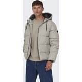 Onsmelvin - Puffer Jacket - Winterjas - Capuchon - Kort - Lange Mouwen