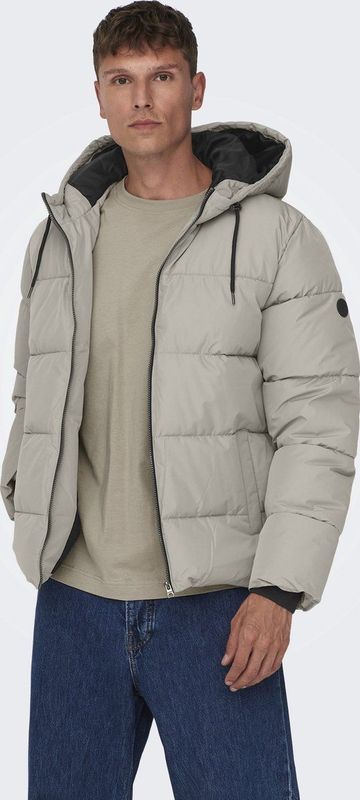 Onsmelvin - Puffer Jacket - Winterjas - Capuchon - Kort - Lange Mouwen