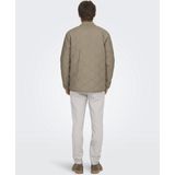 Onsart - Jas - Hoge Hals - Lange Mouwen - Gequilte Detail - Polyester Voering