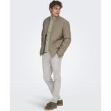 Onsart - Jas - Hoge Hals - Lange Mouwen - Gequilte Detail - Polyester Voering