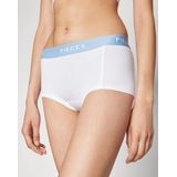 4-Pack Dames short - Pack Pin - Katoenen dames onderbroeken - Multipack - S - Wit