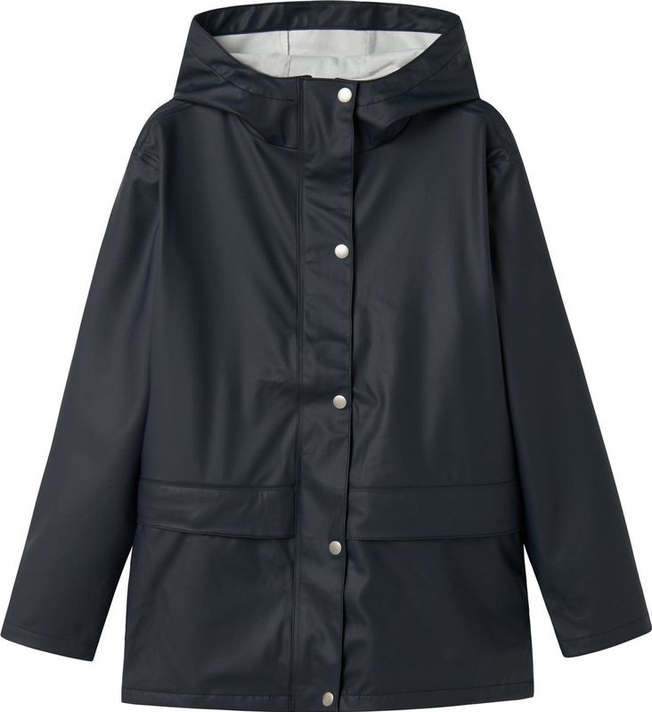 Lange Regenjas - Waterdicht - Met Capuchon - Voorzakken - Lange Mouwen