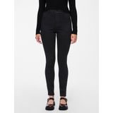 Pieces - Jeansy Damskie - Slim Fit - Eenkleurig - Makkelijk Onderhoud