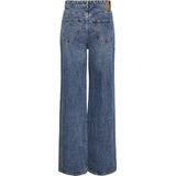 Pieces Jeans Pcselma Hw Wide Jeans Mb Noos Bc 17151208 Medium Blue Denim Dames