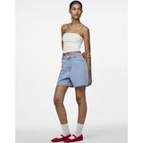 Denim Shorts - Blauw - 87% Katoen, 8% Viscose, 5% Polyester