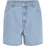Denim Shorts - Blauw - 87% Katoen, 8% Viscose, 5% Polyester