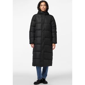 Puffer Jacket - Zwart - Polyester - Capuchon - Lange Mouwen