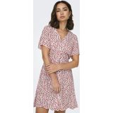 ONLY - ONLEVIDA SHORT DRESS WVN NOOS - Dames - Mini Jurk - Zwart - Viscose