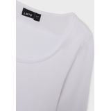 Name it - Nlfnove Ls Deep o-Neck Short Top Noos - Meisjes - t-Shirts