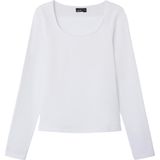 Name it - Nlfnove Ls Deep o-Neck Short Top Noos - Meisjes - t-Shirts