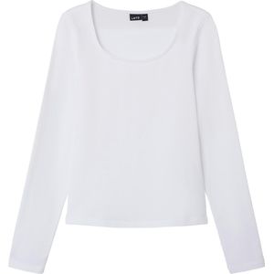 LMTD - Nove - Shirt - Wit - Lange Mouwen