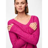 Pieces - Pcellen Ls v-Neck Knit Noos Bc - Dames - Gebreide Truien