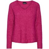 Pieces - Pcellen Ls v-Neck Knit Noos Bc - Dames - Gebreide Truien