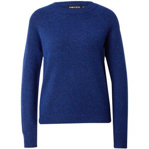 Pieces Trui Pcjuliana Ls O-neck Knit Noos Bc 17126277 Bellwether Blue Dames