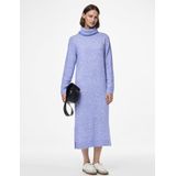 Pieces - Juliana - Gebreide Jurk - Lange Mouwen - Rolkraag - Midilengte