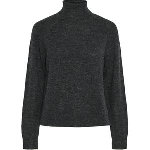PIECES Vrouwelijke coltrui PCJULIANA, dark grey melange, M