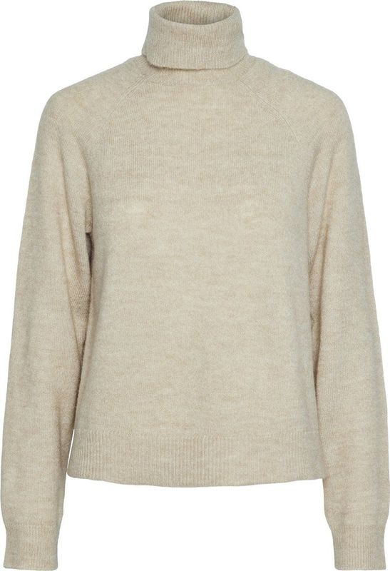 Trui - Gerecycled Materiaal - Col - Lange Mouw - Normale Pasvorm - Mélange