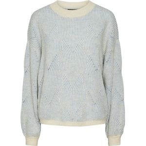Pieces - Pcjenna Ls o-Neck Knit Noos Bc - Dames - Gebreide Truien