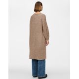 Pieces - Pcmaggy Ls Long Knit Cardigan Noos Bc - Dames - Cardigans