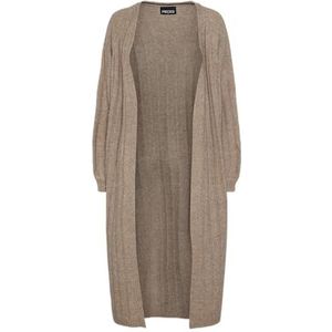 Pieces - Pcmaggy Ls Long Knit Cardigan Noos Bc - Dames - Cardigans