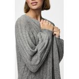 Pieces - Model 'MAGGY' - Cardigan - Effen - Loose Fit - Lange Mouwen - Raglanmouwen