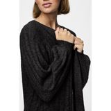 Rib - Vest - V-hals - Lange Mouwen - Losse Pasvorm - 54% Gerecycled Polyester