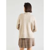 Gebreide Trui - Rolkraag - Lange Mouwen - Losse Pasvorm - Zwart - 65% Gerecycled Polyester