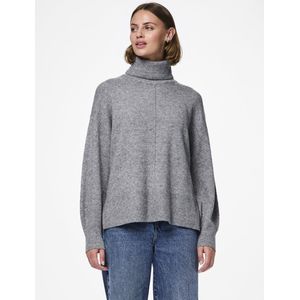 Pieces - Pcmalou Ls Rollneck Knit Noos Bc - Dames - Gebreide Truien