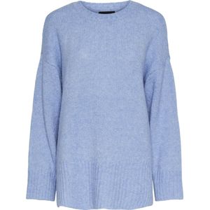 Pieces - Pcnancy Ls Loose o-Neck Knit Noos Bc - Dames - Gebreide Truien