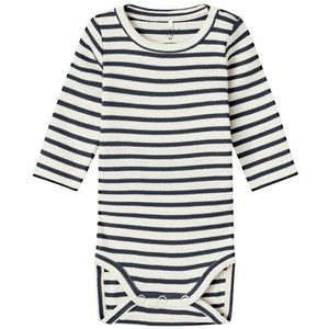 Body - Verticaal Gestreept - Ribgebreide Stof - Lange Mouwen