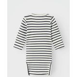 Romper - Lange Mouwen - Ribgebreid - Verticaal Gestreept
