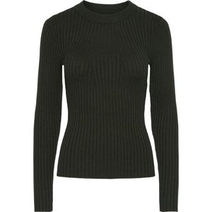 Trendy - PCCRISTA - Gebreide Trui - Effen - Knitwear - Lange Mouw