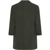 Pieces Boss Printed Blazer Groen Vrouw