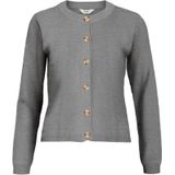 Cardigan - Gebreid - Groen - 70% LENZING™ ECOVERO™ Viscose