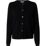 Cardigan - Gebreid - Blauw - 70% LENZING™ ECOVERO™ Viscose