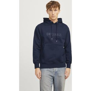 Jack & Jones Trui Jorfrederiksberg Sweat Hood Sn 12262811 Sky Captain Mannen