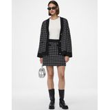 PIECES - Pcnilja Hw Pa Bc - Gebreide Rok - Zwart