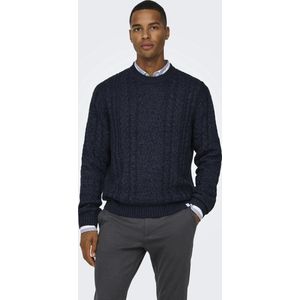 Onsfletcher - Gebreide Pullover - Ronde Hals - Lange Mouwen - Regular Fit
