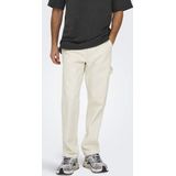 Only&sons - Onsedge Straight Car Ecru1088pimdnm Noos - Heren - Jeans