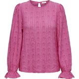 Jacqueline de Yong Blouse Jdywillow Blouse Jrs Exp 15334500 Cloud Dancer Dames Maat - XS