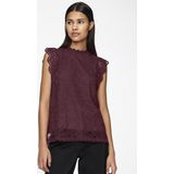 PIECES - PCBARBERA - Top - Merlot - Mouwloos - Slanke Pasvorm