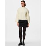 PIECES - PCRABINE - Panty - Zwart - 0 Denier, Glanzend Uiterlijk