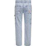 Only & Sons Jeans Onsedge Straight Car Lb 1087tai Dnm 22031087 Light Blue Denim Mannen