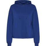 Pieces Trui Pcchilli Ls Hoodie Noos Bc 17113437 Bellwether Blue Dames