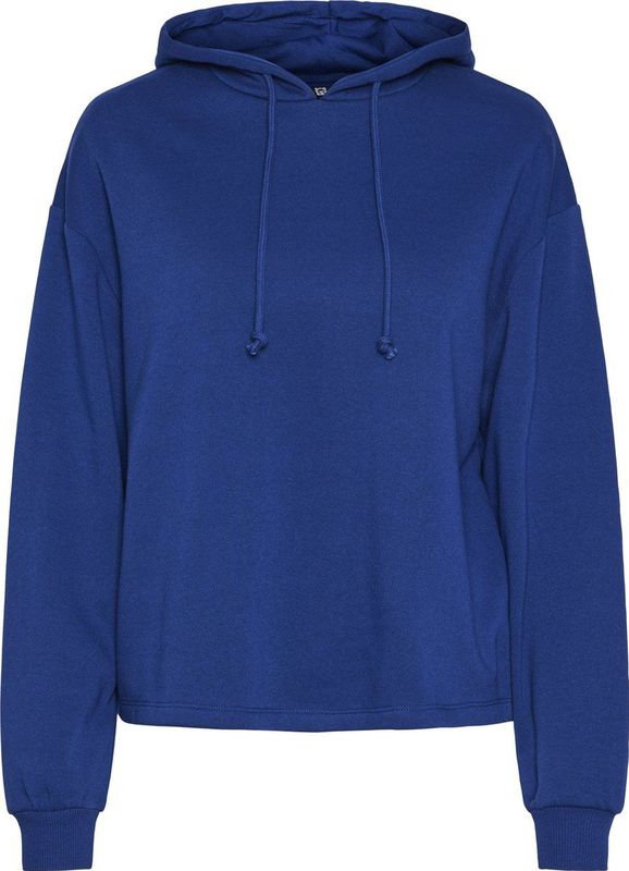 Pieces Trui Pcchilli Ls Hoodie Noos Bc 17113437 Bellwether Blue Dames