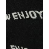 Gebreide Trui - O-hals - Lange Mouwen - Geribbelde Manchetten - Kort - Regular Fit